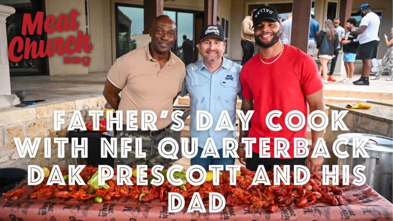 Father's Day Cook with Dak Prescott and his Dad – Crawfish Boil