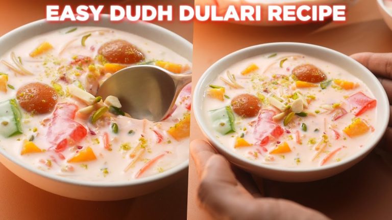 Easy Dudh Dulari Dessert Recipe
