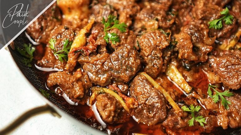 🔥 EID Special Beef Karahi Recipe || কুরবানী ঈদ স্পেশাল গরুর মাংসের কারাহি রেসিপি 😋