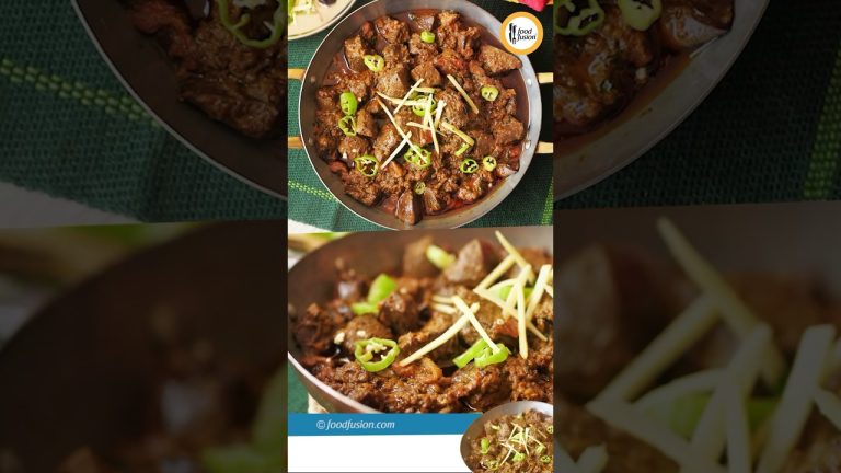 Kaleji Handi Recipe By Food Fusion (Bakra Eid Special)