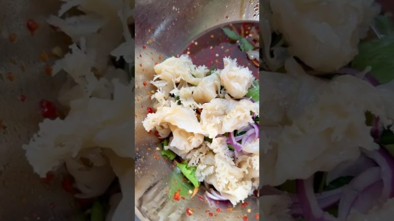 ยำแมงกะพรุน🥗🤤