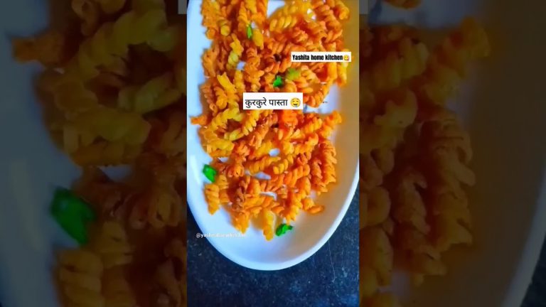 Tasty Kurkure Pasta Recipe | KurkureRecipe #shorts #youtubeshorts #viral #pasta #kurkure #recipe