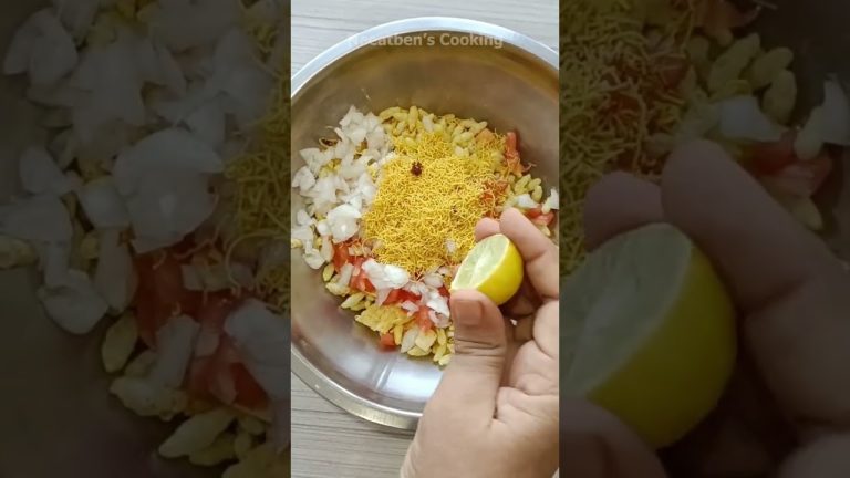 જટ પટ બની જાય તેવી ભેળ । #shorts #shortsvideo #viral #bhel #bhelpuri #chaat #chaatrecipe