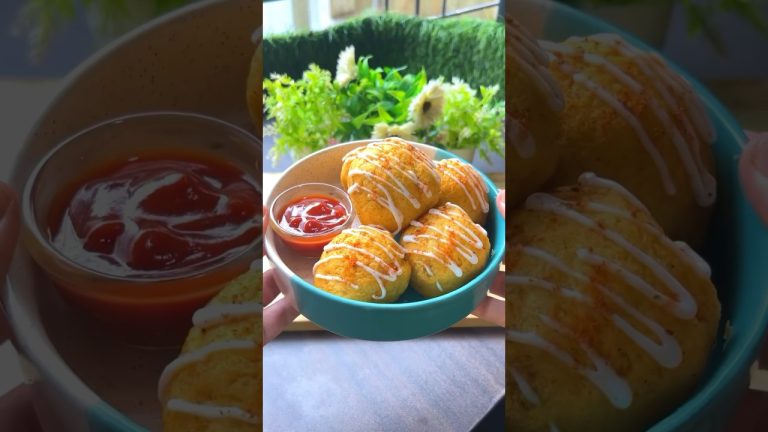 #shorts Crispy Onion Aloo Bread Balls #easyrecipes  #ashortaday