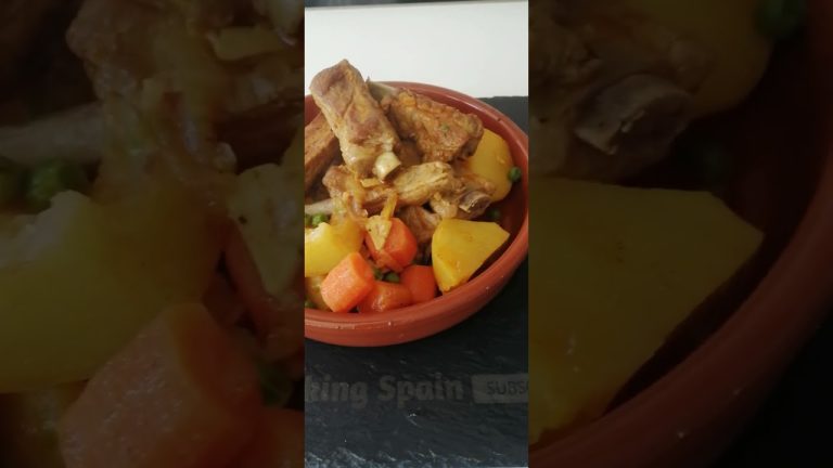 Best Pork Ribs #shortvideo #food #spanishfood #cookingchannel #cooking #spanishdish #recipe #ribs