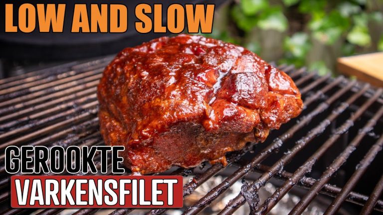 LOW & SLOW Gerookte VARKENSFILET van de BBQ – NasQ BBQ