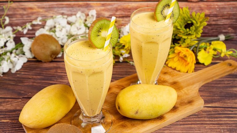 Refreshing Summer Drink – KIWI MANGO LASSI SMOOTHIE | Recipes.net