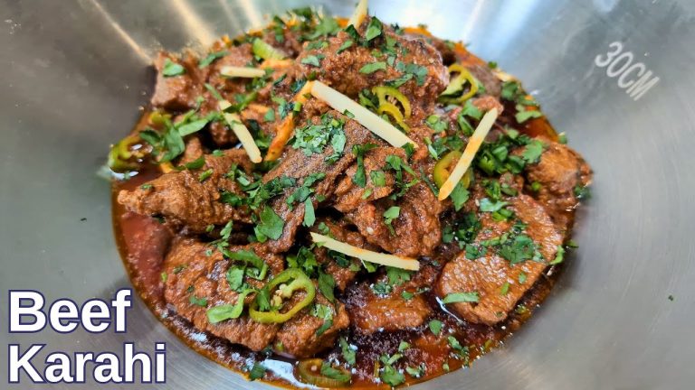 Beef Karahi Recipe | Beef Kadai Gosht | Eid Beef Curry