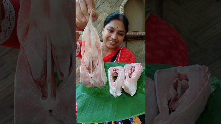 খপখপা তেলের চিতল পেটি রাধলাম জামাই ভোজের #food #youtube #recipe #cooking #youtubeshorts #shorts