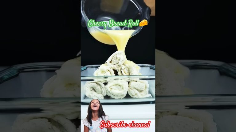 Cheesy Bread Roll🧀 || #asmr #shorts #indianasmrdesi #food