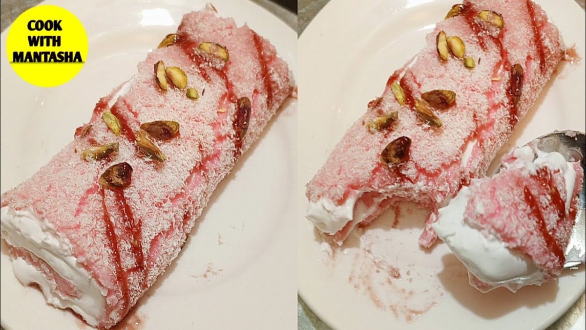 Eid Special Custard Roll Recipe | Custard Recipe | Custard Pudding Recipe | Dessert Recipes