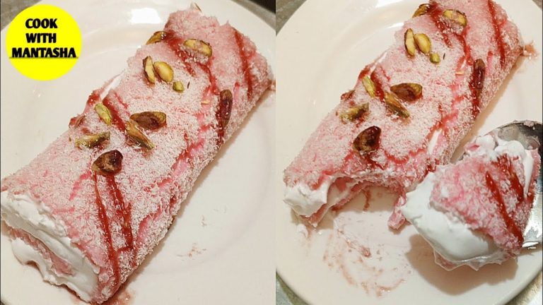 Eid Special Custard Roll Recipe | Custard Recipe | Custard Pudding Recipe | Dessert Recipes