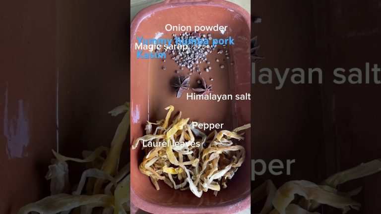 Yummy pork humba #shortvideo #dinnerideas