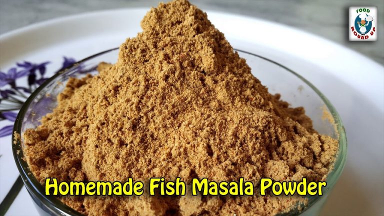 Fish Masala Powder Recipe In Telugu | Homemade Fish Masala Powder | Masala Recipes |  ఫిష్ మసాలా