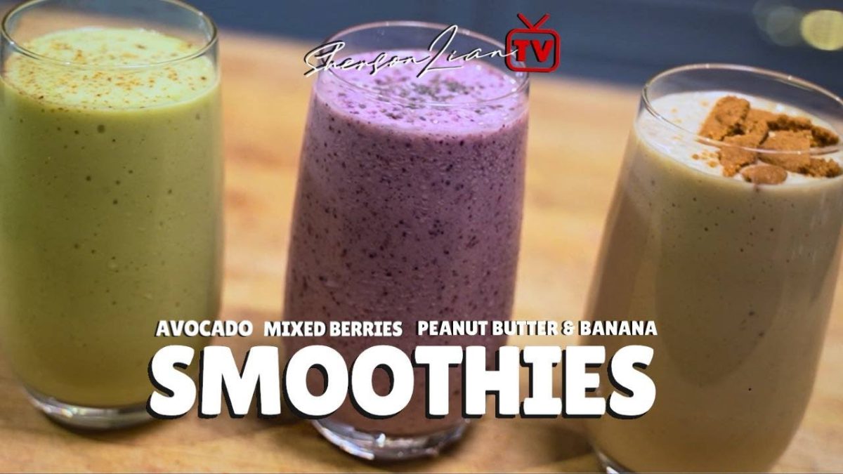 QUICK AND EASY FRUITY SMOOTHIE RECIPES | SHERSON LIAN