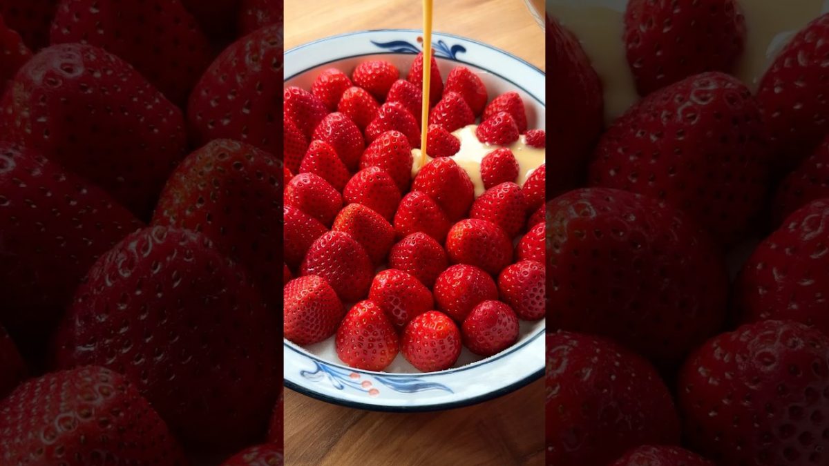 A Traditional French Dessert: Strawberry Clafoutis