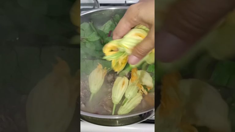 White Sitaw Beans/Black Eyed Peas With Pork Ribs Soup #shorts #asmr