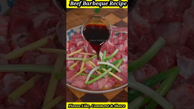 Beef Barbeque #beef #recipe #viralrecipe #cooking #eidrecipies #homemadefood #shorts