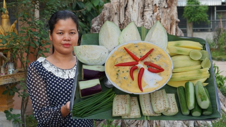 Cooking steam egg fish paste and pork recipe  – Simple cooking channel