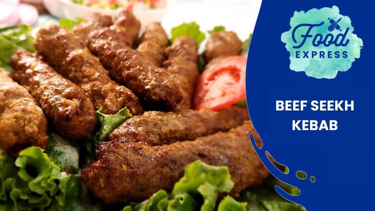 RESTAURANT STYLE BEEF SEEKH KABAB RECIPE | BY FOOD EXPRESS | BAKRA EID SPECIAL