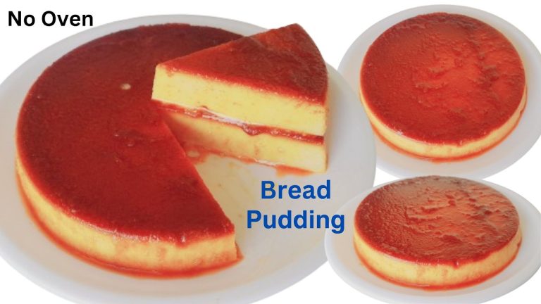 No Oven Bread Pudding Recipe | Caramel Bread Pudding | Easy Dessert Recipe | Bread Pudding | Apuii
