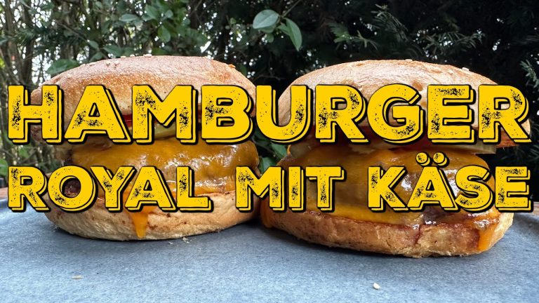 ROYAL MIT KÄSE – So machst Du den legendären Cheeseburger selbst