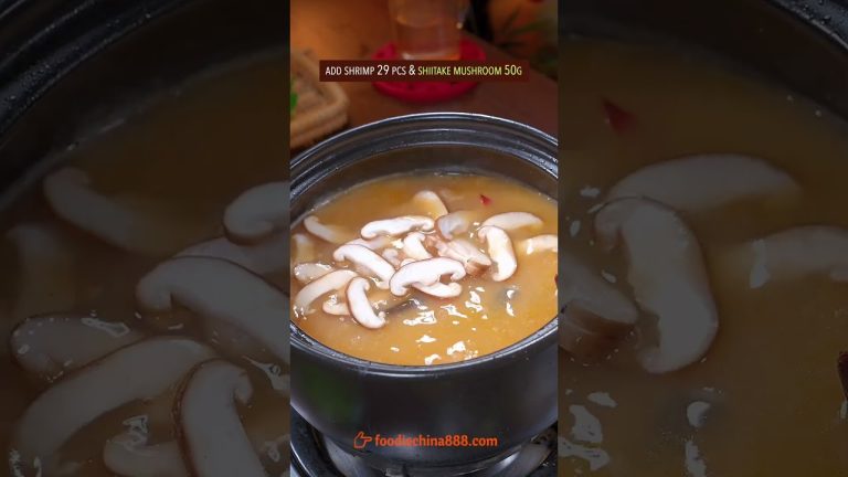 EASY CHINESE SEAFOOD CONGEE RECIPE #recipe #cooking #chinesefood #congee #seafood