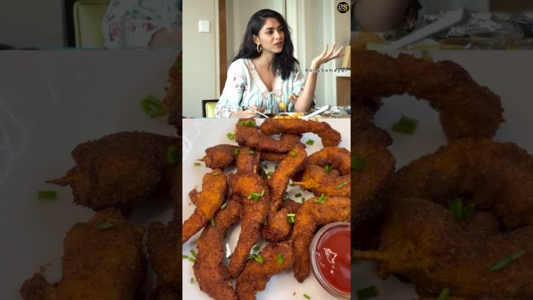 Mrunal Thakur’s Favourite Prawn Recipe| #mrunalthakur #prawns #shorts