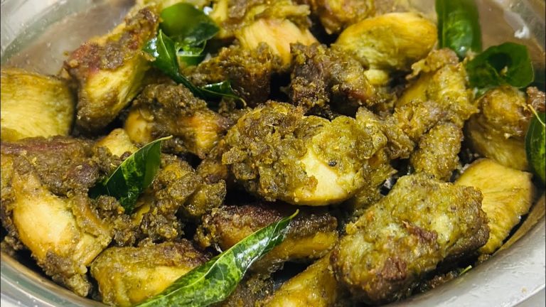 Cook with comali vijay sethupathi special green chicken 65 recipe | chicken recipes in tamil