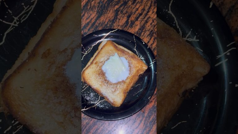 Doodh Bread Recipe |Milk Bread Recipe | Viral milk toast recipe #shortvideo #shorts #milkbreadrecipe