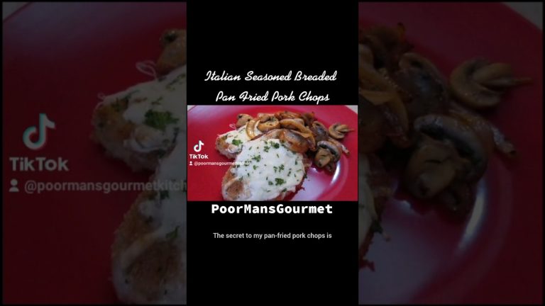 MELT IN YOUR MOUTH PORK CHOPS #PMGK #pork #cooking #shorts