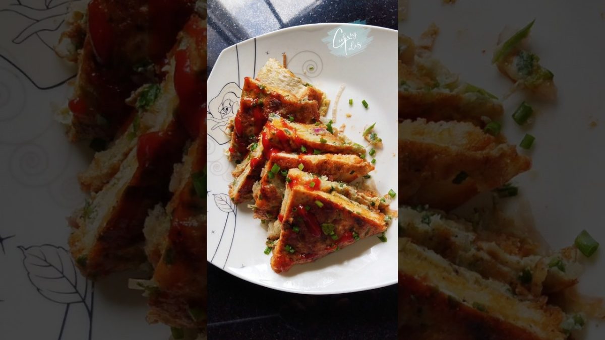 උදේට කන්න රසම රස egg sandwich හදමුද? | easy egg sandwich recipe #food #shorts #viral #fypシ