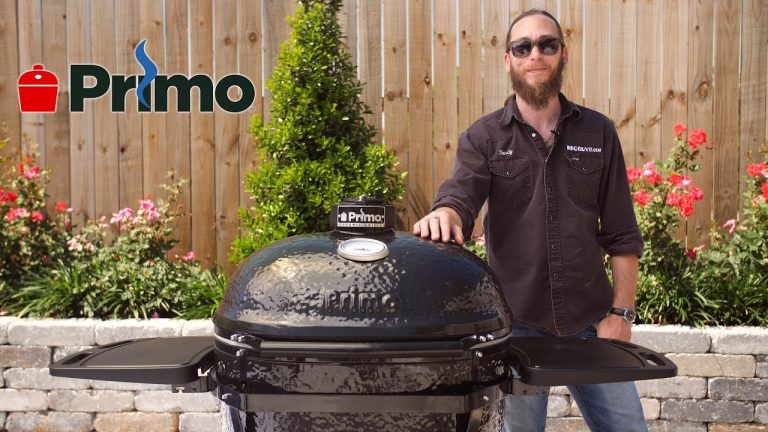 Primo All-In-One Oval XL Charcoal Kamado Grill Review | BBQGuys.com