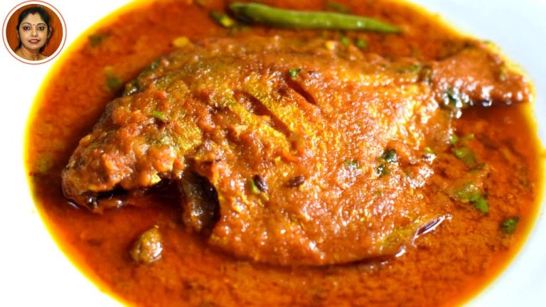 অসাধারন স্বাদের পমফ্রেট মাছের রেসিপি | Pomfret Curry Recipe | Pomfret Fish Recipe In Bengali