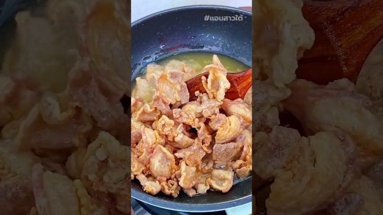 สูตร หมูกระจก กรอบฟู ไม่อบน้ำมัน สีสวยน่ากิน ทำง่ายอร่อยมาก😋