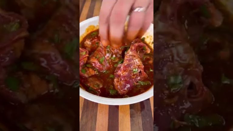 My Favorite Skirt STEAK Marinade Recipe #shorts