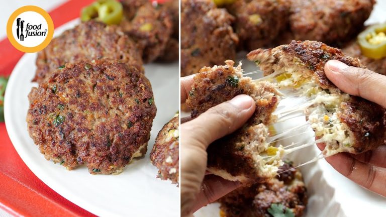 Cheese Jalapeno Kabab Recipe by Food Fusion