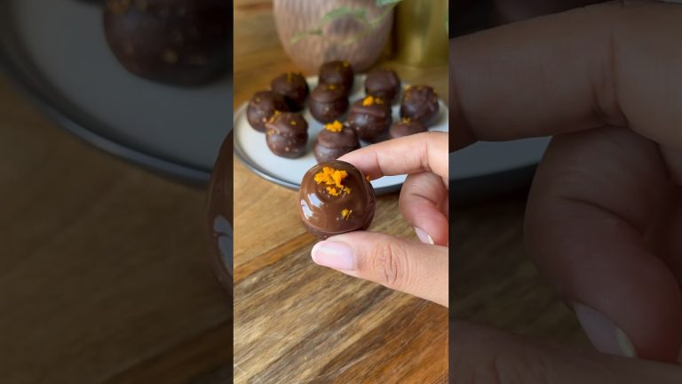 Chocolate Orange Energy Balls| Ep29 – Healthy Dessert Series #recipe #healthydesserts #energyballs