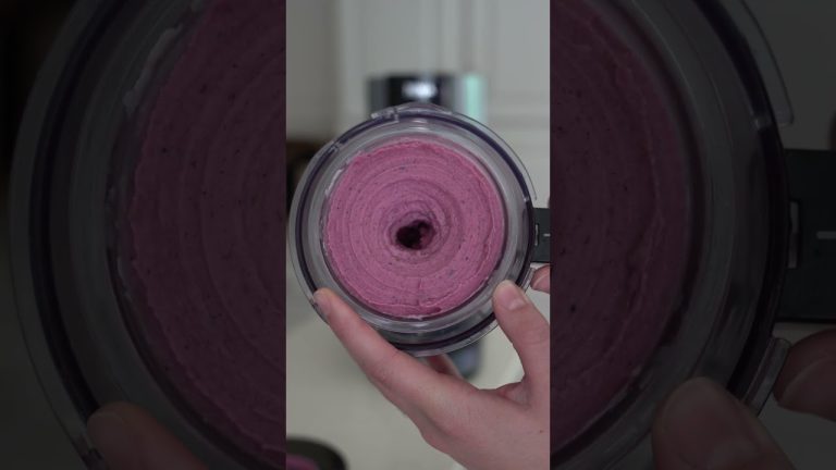 Blueberry Lavender Ice Cream