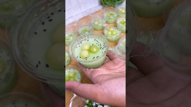 Bikin puding buah kekinian #pudingmelon #pudingsusu #pudingbuah