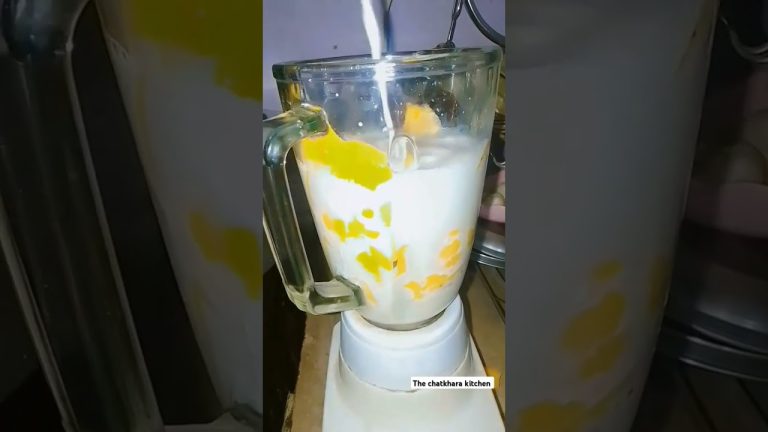 Yummy shake 🥭#summer #trending