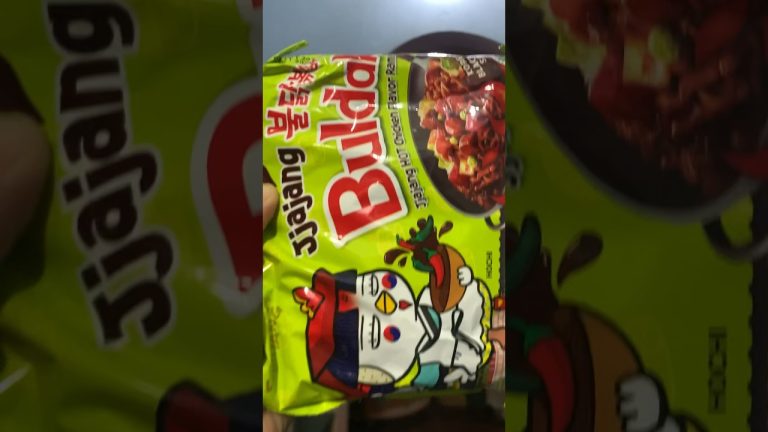 Pork black beans noodles ft. Bitter melon (best way to be happy!!) 😊 #shorts #buldaknoodles #nepal