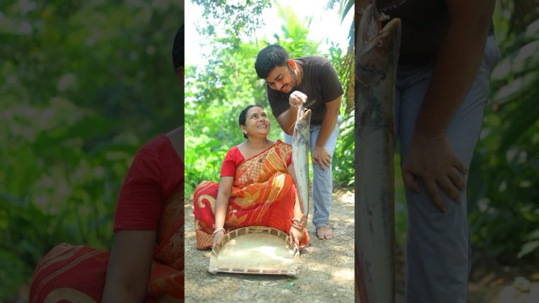 বোয়াল মাছের ঝাল | Big Boyal Macher Jhal Recipe #shorts #fish #catfish #fishing #chaatrecipe