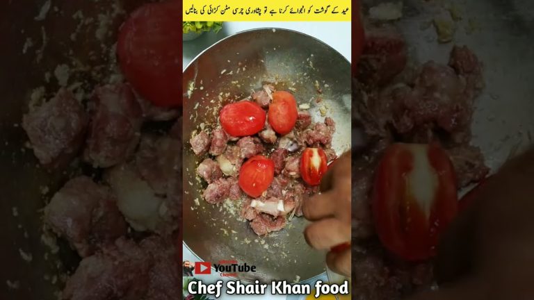peshawari charsi mutton karahi recipe / #charsimuttonkarahi #muttonrecipe #shorts #viral