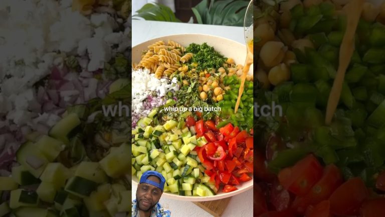 Weekly Meal Prep: Delicious Pasta Recipes That Last All Week #vegan #mealprep #shorts