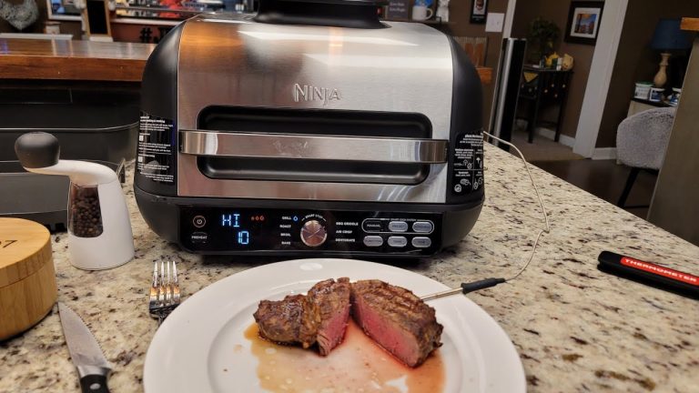 Ninja Foodi Smart XL Pro GRILL & GRIDDLE – Filet Mignon Beef Tenderloin