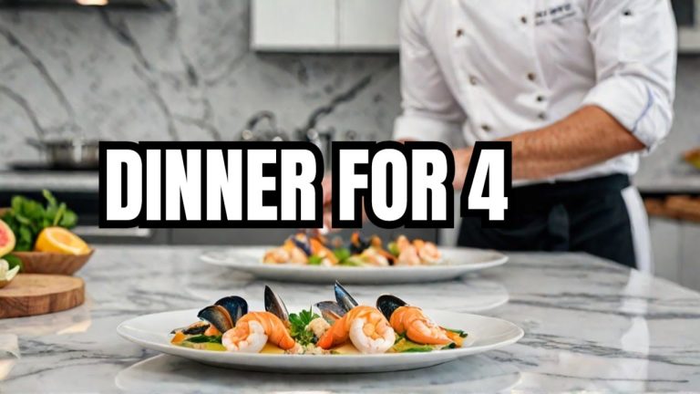 5 Easy Seafood Recipes ideas You Can Make at Home for 4 People!