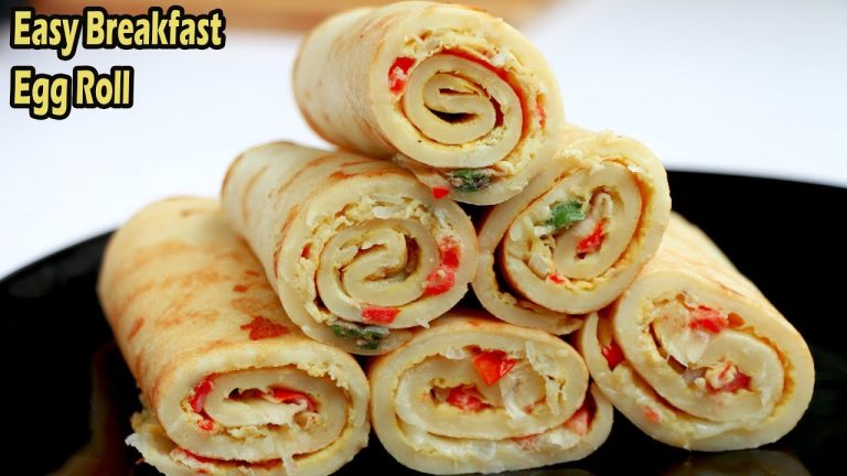 ঝটপট সকালের নাস্তার আইডিয়া / টিফিন | Egg Roll Recipe | Easy Simple Breakfast Recipe