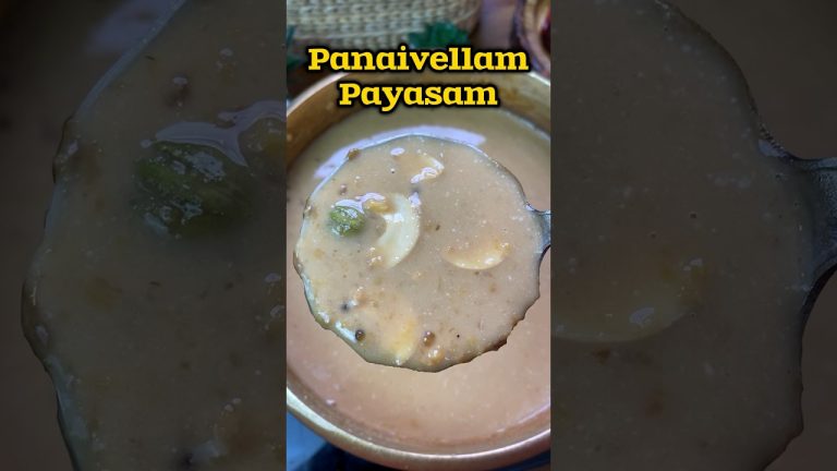 🌴பனை வெல்லம் பாயாசம்😋👌| Palm Jaggary Payasam recipe😋👌#palm #payasam