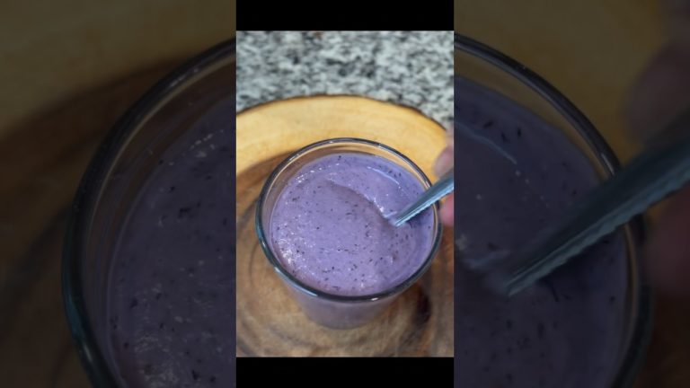 Blueberry smoothie #weightloss #shorts#breakfastrecipes